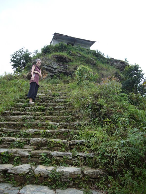 Up to the World Peace Pagoda